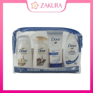 Dove Travel Set: Conditioner 50ml + Shampoo 50ml + Facial Fo…
