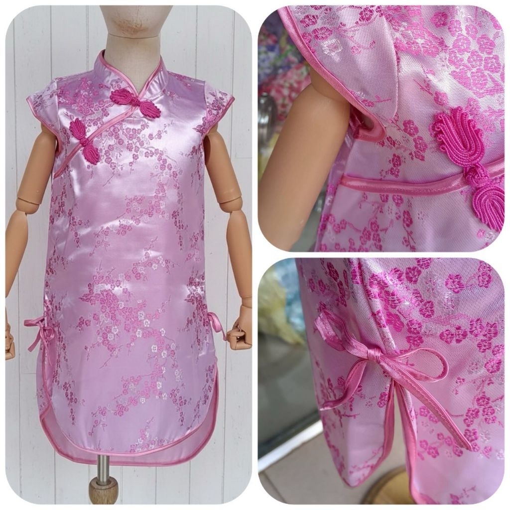 ชุดตรุษจีน ชุดอาหมวย กี่เพ้า ชุดเด็ก🩷พร้อมส่ง(DD) - รูปที่ 2