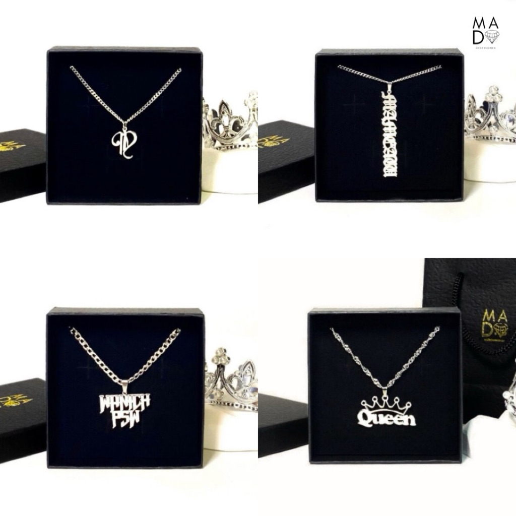 ร้านไทย🇹🇭สร้อยพร้อมจี้✨งานสั่งทำพิเศษ, จี้สั่งทำ, สร้อยชื่อ, จี้โลโก้, สแตนเลสแท้🎁พร้อมกล่อง✔️จัดส่งใน 5-7 วัน