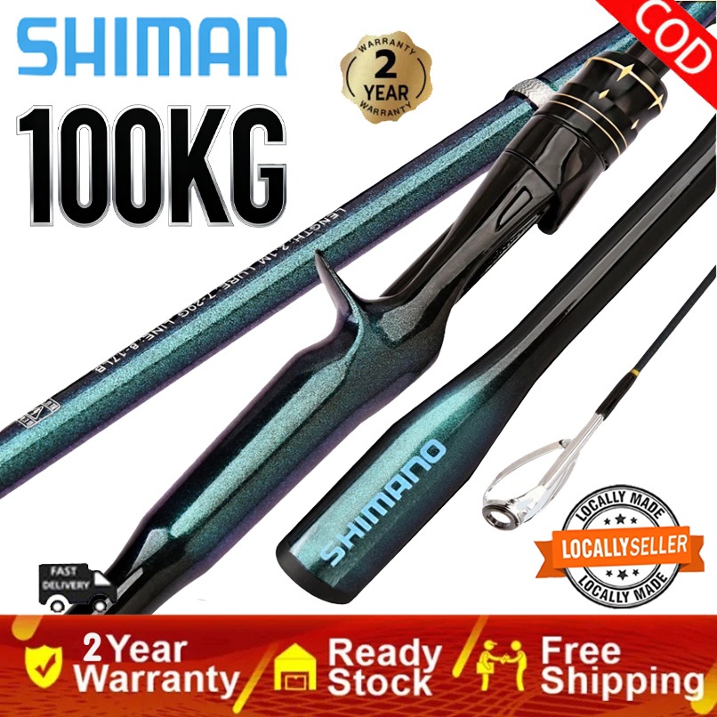 SHMANO 2026 pake pipa Tipe Baru 1.8M UL Fishing Rod Dengan Carbon Fiber Spinning / Casting Fishing Rod Fishing Tackl