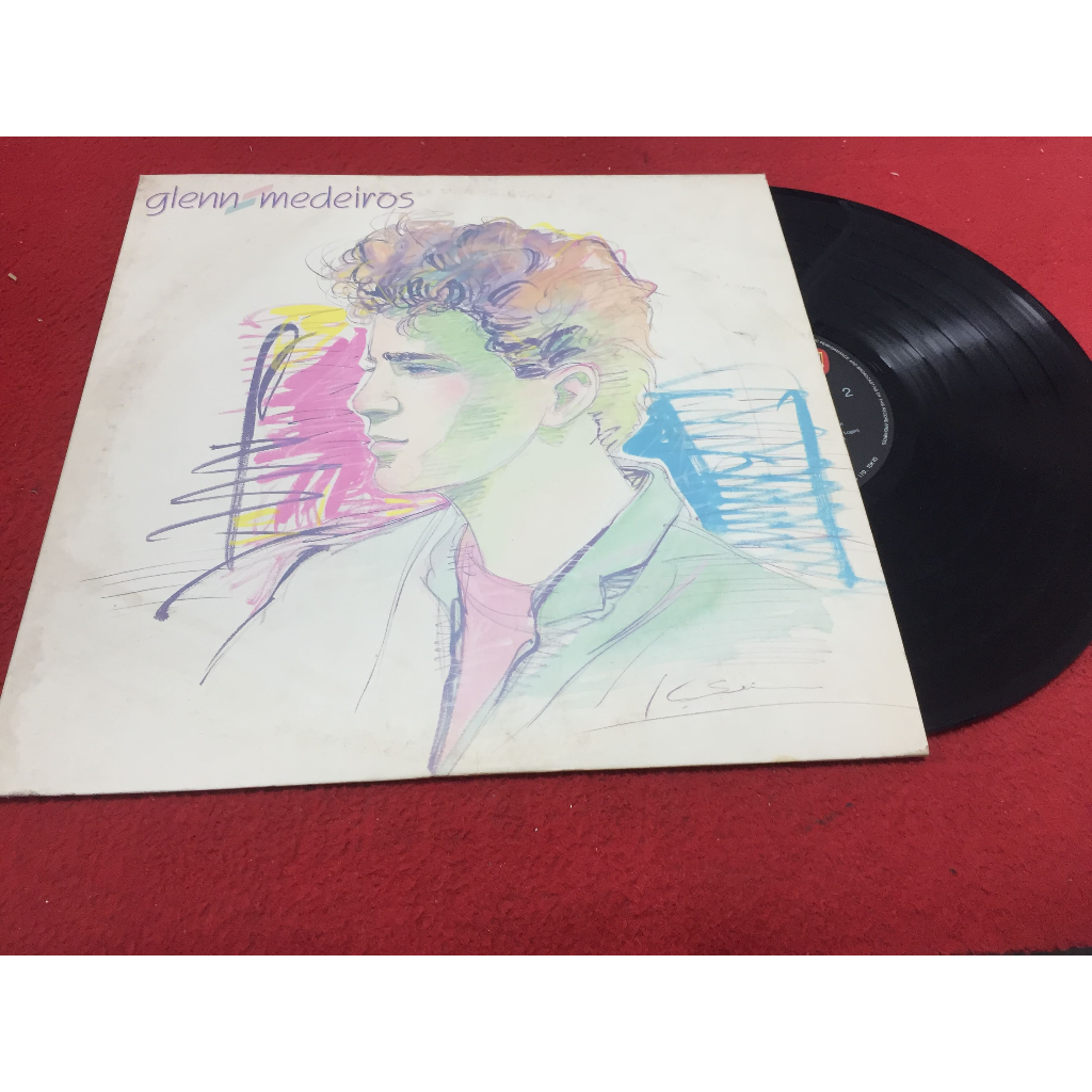 Glenn Medeiros -  Glenn Medeiros ขนาด 12 นิ้ว LP ร้าน PinHaiMusic B89
