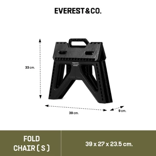 EVEREST&CO. FOLD CHAIR (S) เก้าอี้พับได้ รับน้ำหนักได้สูงสุด 70 กก.