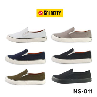 Gold city ผ้าใบแบบสวม NS011 ไซส์ 37-47