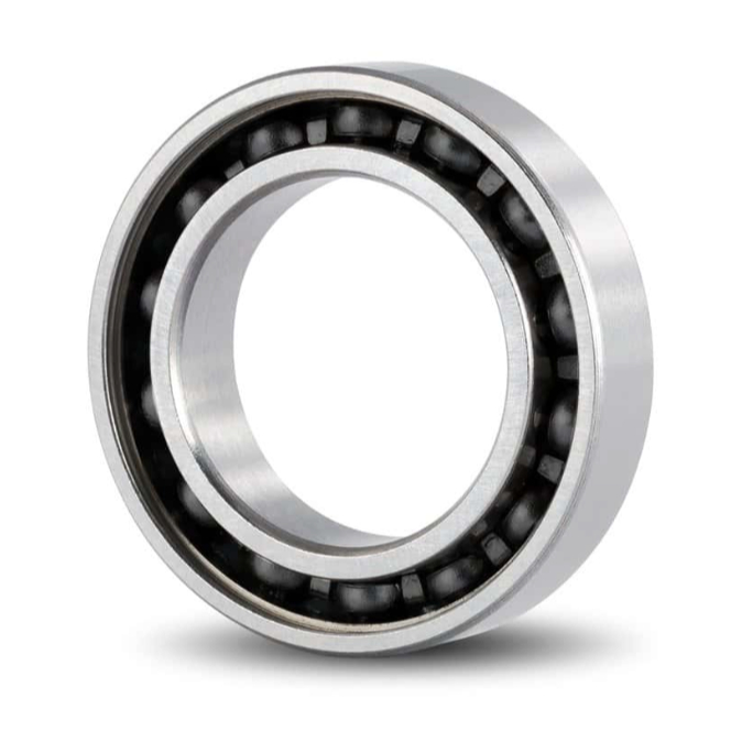 6010-2RS Hybrid Ceramic Si3N4 Single row ball Bearing / Body Stainless Steel 440C / ABEC7 ขนาด 50 x 
