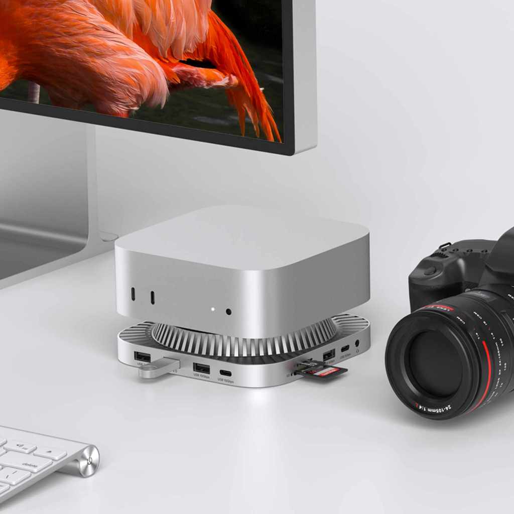iVANKY FusionDock 3 - Perfect USB-C Dock with NVME SSD Storage for Apple Mac Mini M4 and M4 Pro