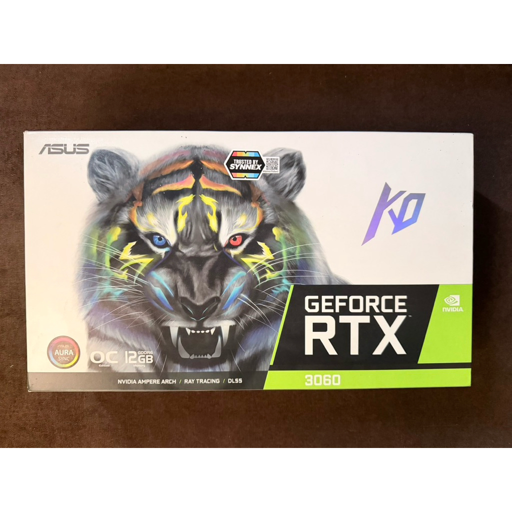 กล่องการ์ดจอ Asus ko rtx 3060