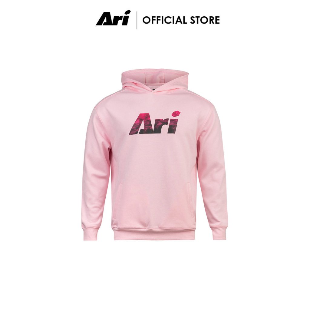 ARI PRISMATIC ESSENTIAL HOODIE - PINK (AAP3202-77) เสื้อฮู้ด อาริ PRISMATIC ESSENTIAL สีชมพู