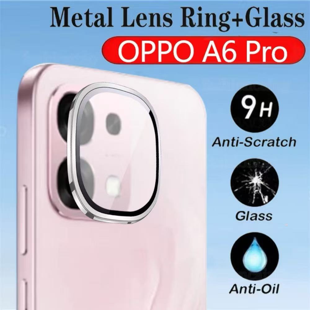 ฟิล์มกระจก เลนส์กล้อง สำหรับ Oppo Aุ6Pro ต็มเลนส์