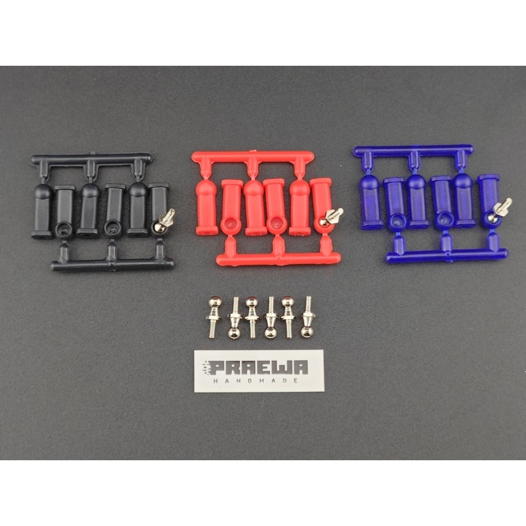 ข้อต่อบอลจอยท์ M2 หัวบอล ใช้ทำคานตบ – 4mm Adjuster with M2 Hex Ball Insert (M2 Ball Joint Kit) ราคา ถูกที่สุด ดีลบีเคเค แกลเลอรีภาพที่ 4