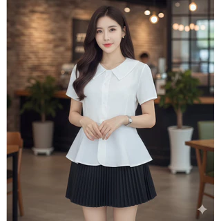 เสื้อคอปกระบายชาย รุ่น Gentle Lady