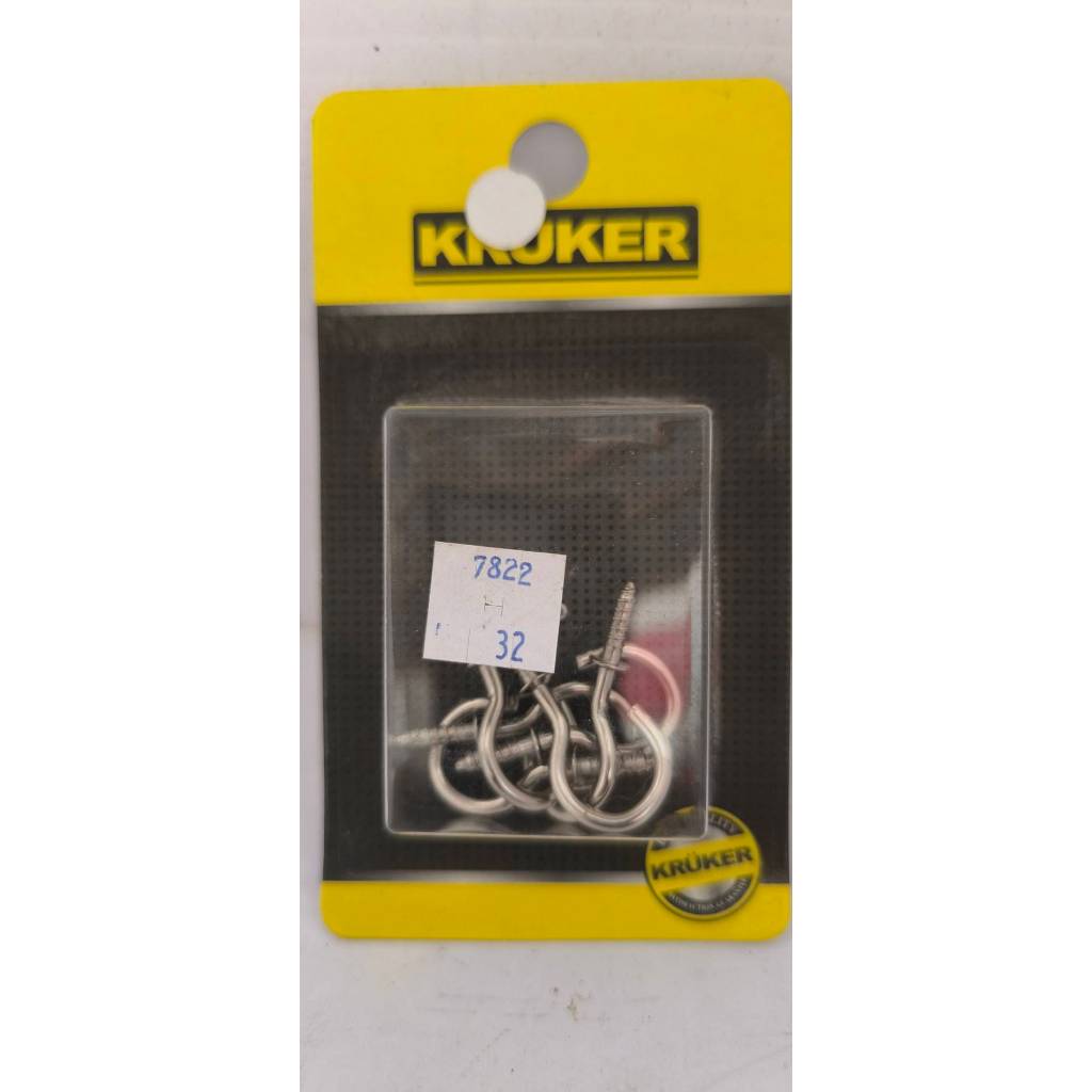 ตะขอห่วงตัวซี ขอแขวน kruker