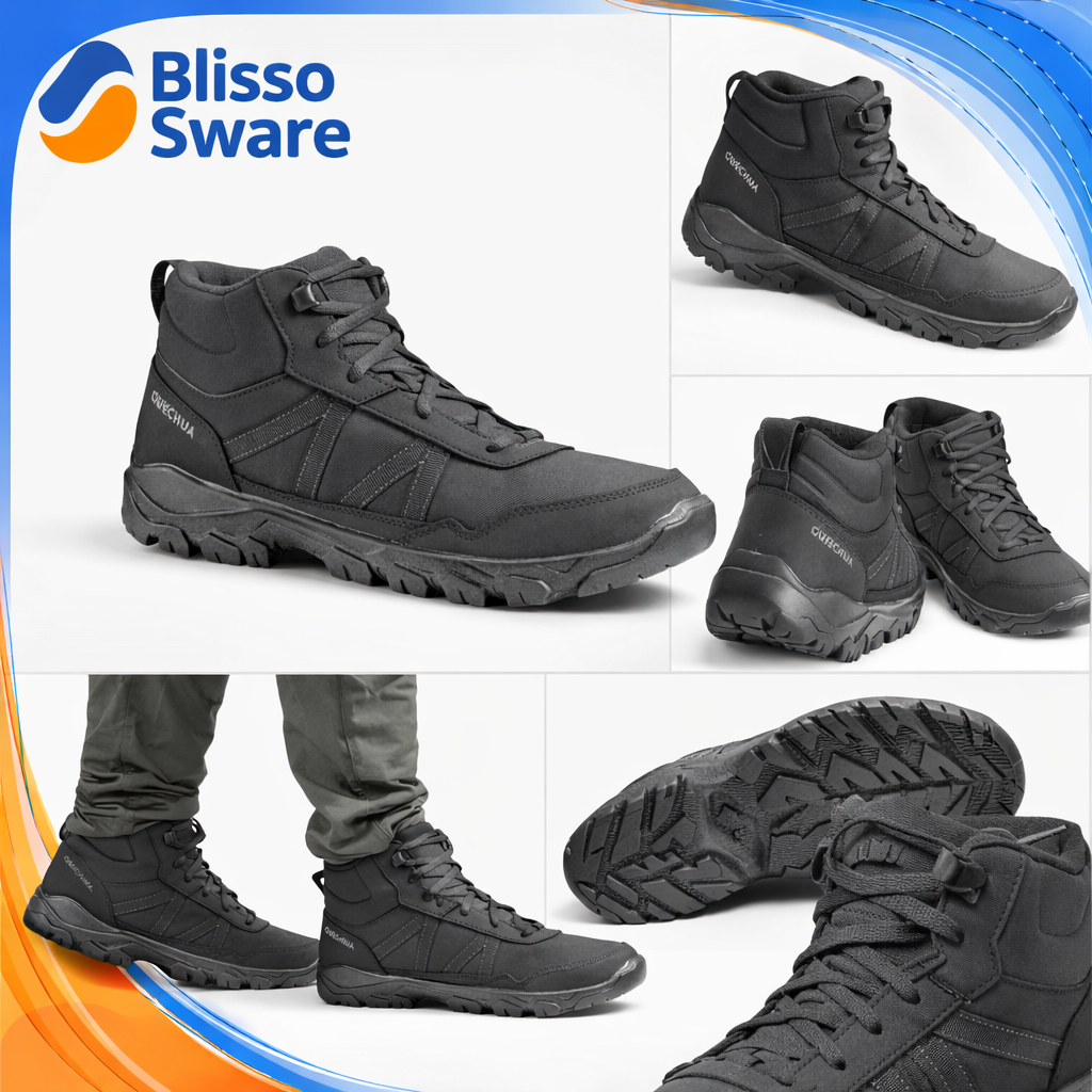 Quechua รองเท้าหุ้มข้อเดินป่าสำหรับผู้ชาย รุ่น NH100