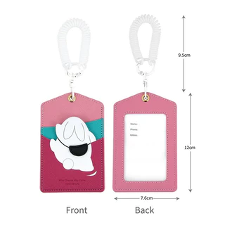 🌈💦 Card Holder 013 กระเป๋าใส่บัตร พวงกุญแจใส่บัตรได้ 3 ช่อง มี 5 ลาย น่ารักมากๆจ้า