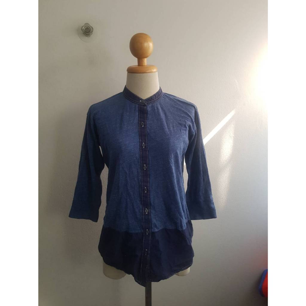 เสื้อยืดคอตตอนคอจีน Gap 40/24