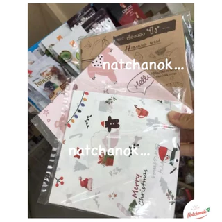 กระดาษรองขนม รองเบเกอรี่ รองอาหาร ขนาด15x15cm(6นิ้วx6นิ้ว) food gradeสัมผัสอาหารได้โดยตรง