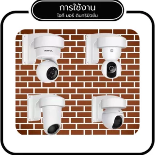 (ส่งด่วน) ขายึดกล้องวงจรปิด XIAOMI พลาสติก มีฐานเก็บสาย ยาว 17CM รุ่น EZ4