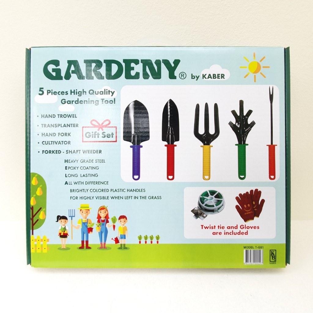 Kaber ชุดเครื่องมือขุดดิน + เซท + ชิ้น – โปรปัง