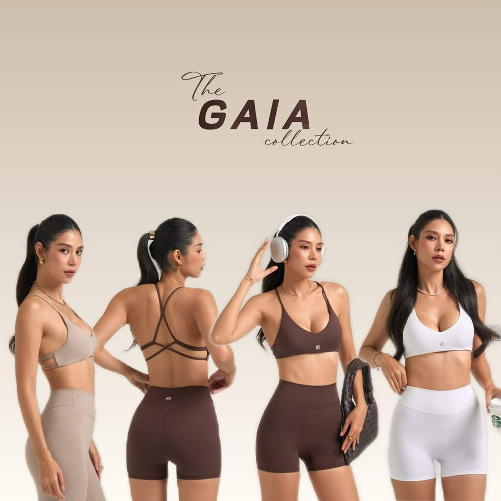 Pulsegear | GAIA Cross Back Bra สปอร์ตบรา (บราประเภทการซัพพอร์ตระดับ Low support)