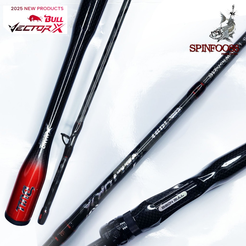 คันตีเหยื่อปลอม Bison Bull VectorX คันเบ็ด  คันไบสัน  อุปกรณ์ตกปลา