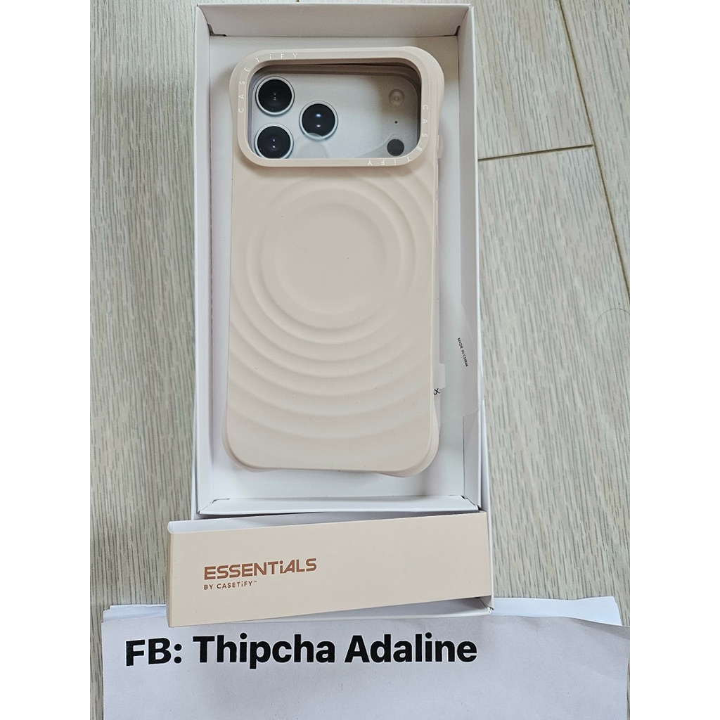 casetify iphone 17pm ripple case Oat