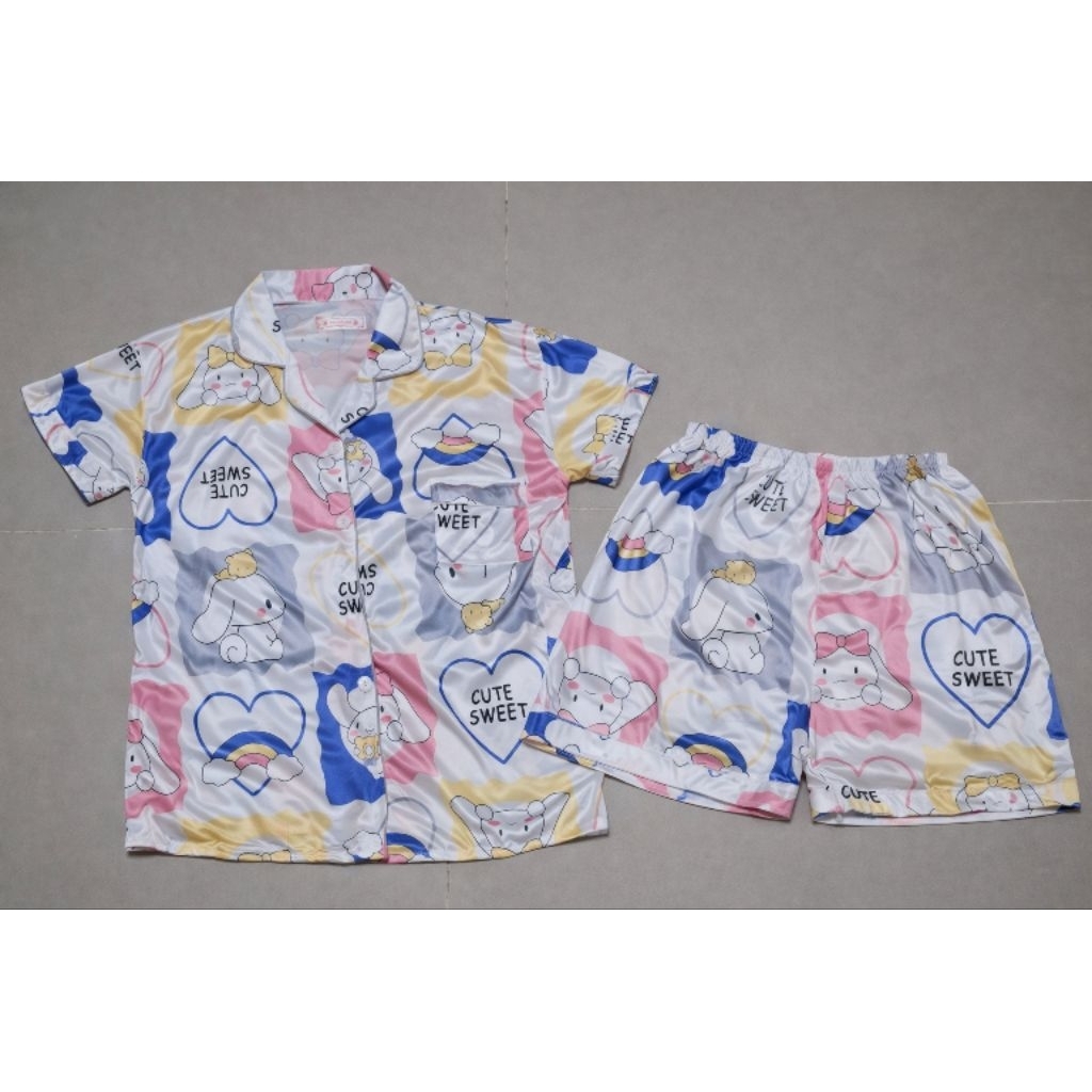 ชุดนอนเด็กโต หรือ ผู้ใหญ่ size S (ชุดเล็ก รบกวนลูกค้าเช็คขนาดสินค้าก่อนสั่งซื้อนะคะ 🙏) ราคาถูก Shopee Lazada