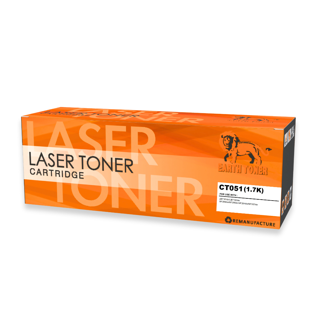 ตลับหมึกพิมพ์ CARTRIDGE-051 สำหรับปริ้นเตอร์ MF269dw/LBP162dw/MF264dw/MF266dn/MF267dw