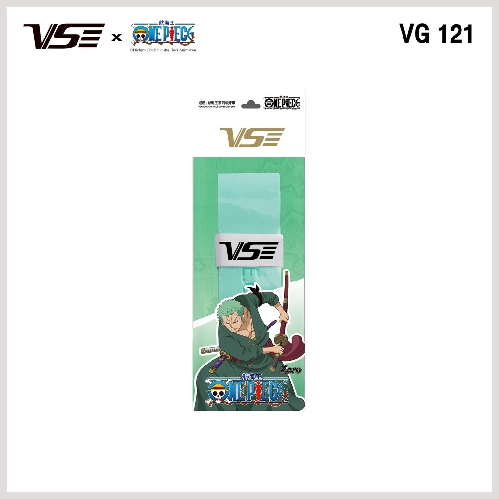 VS X ONE PIECE ที่พันด้ามไม้แบดมินตัน Grip รุ่น VG 121 มี 6 สี ราคา ถูกที่สุด ดีลบีเคเค แกลเลอรีภาพที่ 5