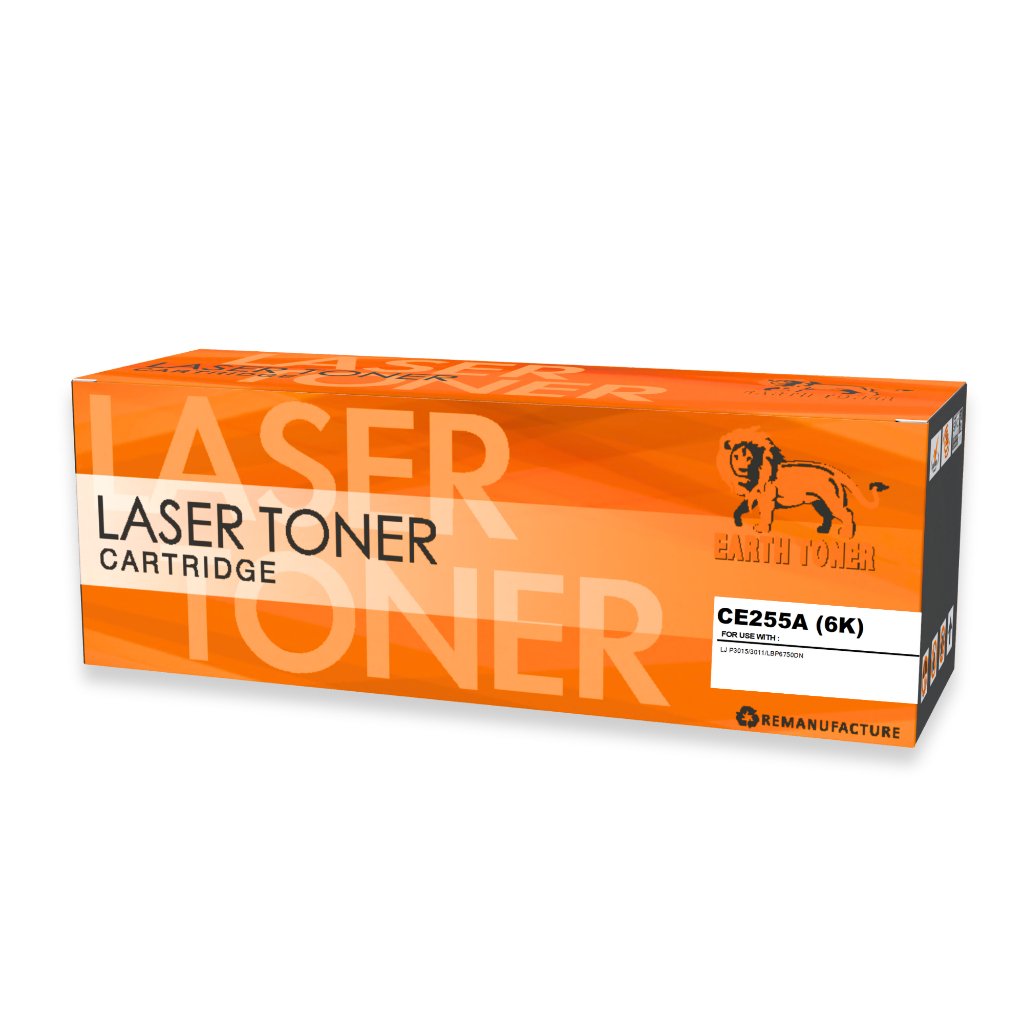 ตลับหมึกพิมพ์ CE255A/Cartridge-324 สำหรับปริ้นเตอร์ HP LaserJet P3015dn/P3015d/M521dn/M521dw/LBP6750