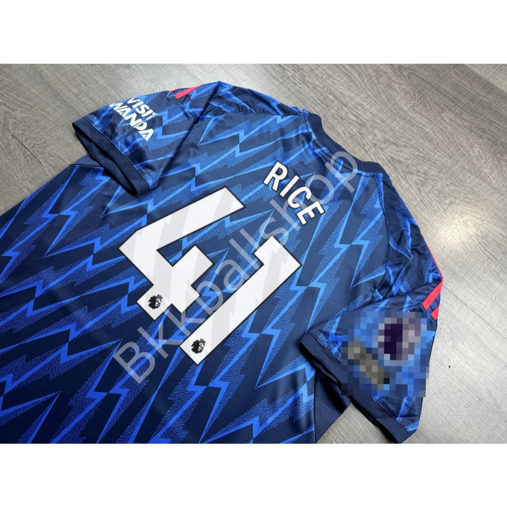 [แฟนบอล] - เสื้อฟุตบอล oาlซน่oล Away เบอร์ชื่อ 7 SAKA 8 ODEGAARD 11 MARTINELLI 14 GYOKERES 41 RICE