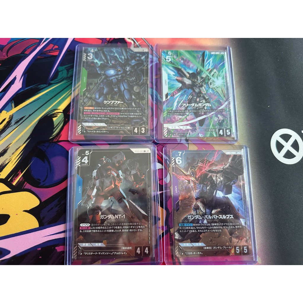 Gundam Card GD03 Steel Requiem ระดับ LR+ PA ของแท้ เลือกแบบ GD03-001 GD03-017 GD03-050 GD03-070