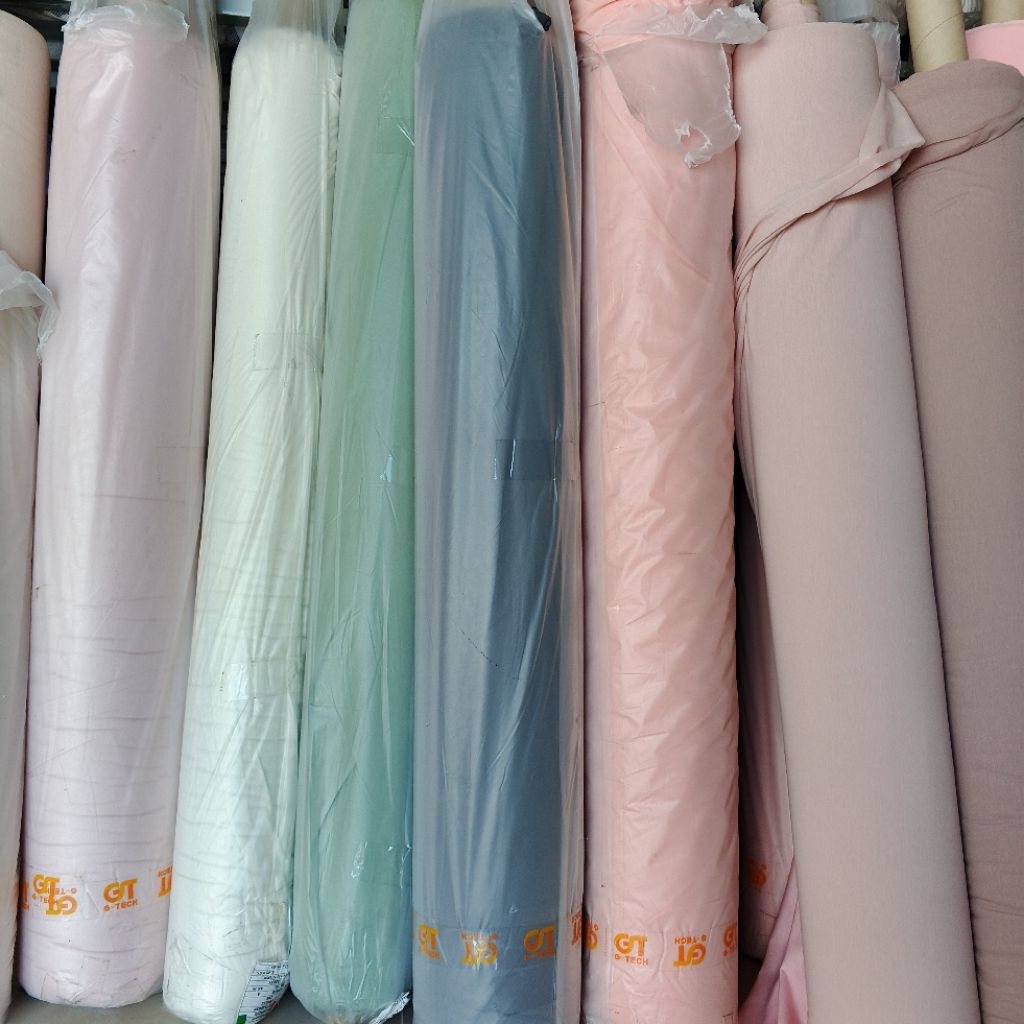 ผ้าเมตร ผ้าเรียบ คอตตอน บางมาก เนื้อเสื้อ หน้าผ้า 100 ซ.ม. ตัดเสื้อยืด #รวมสี #ผ้าเมตร #คอตตอน32