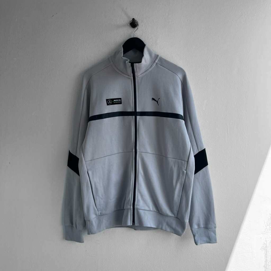 เสื้ิอแจ็คเก็ต MERCEDES T7 MEN'S TRACK JACKET แท้มือสอง100%