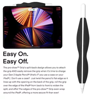 พร้อมส่งด่วน ที่จับซิลิโคนสำหรับ Apple Pencil 1-2
