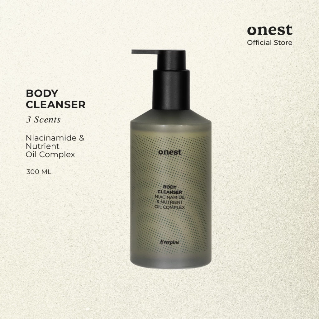 ONEST Body Cleanser สูตร Niacinamide เจลอาบน้ำ หอมสะอาด อ่อนโยนต่อผิว 300 ML