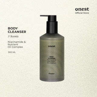 ONEST Body Cleanser สูตร Niacinamide เจลอาบน้ำ หอมสะอาด อ่อนโยนต่อผิว 300 ML