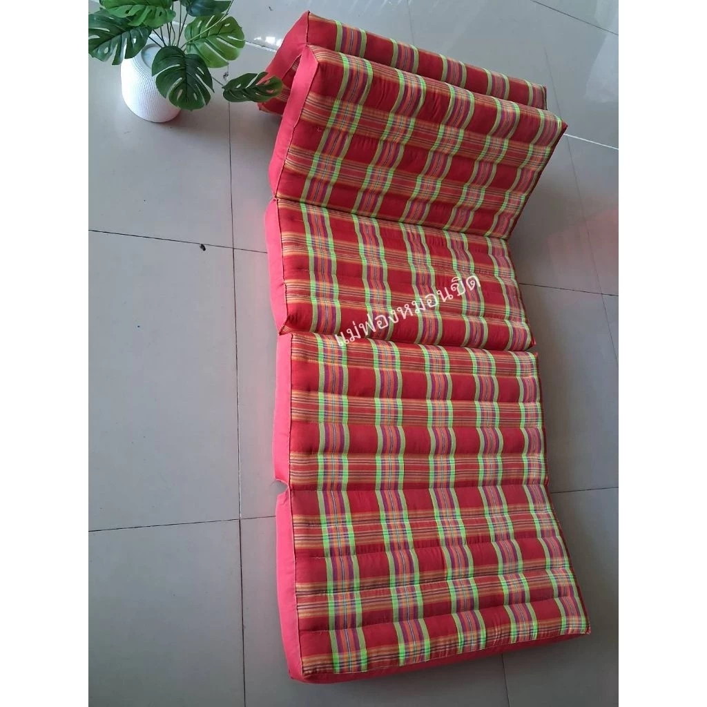 ที่นอนขนาด70cm.5พับ ขนาด70×175ซม. ลายสก๊อต thumbnail 8
