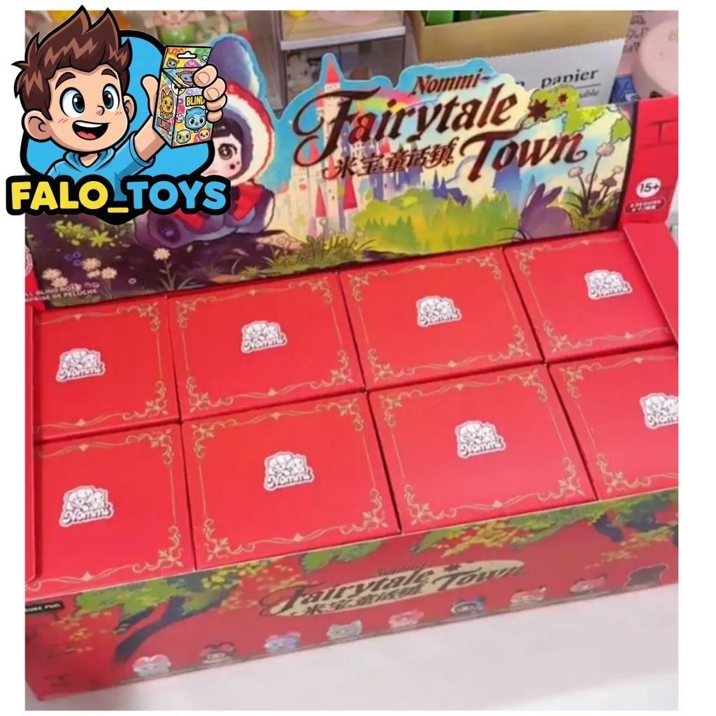 พร้อมส่ง Nommi Baby Fairytale Town Blind Box ( 8 สุ่ม )