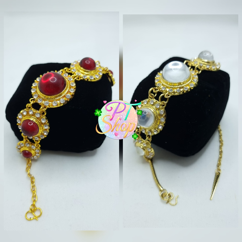 สร้อยข้อมือชุดไทย เครื่องประดับชุดไทย PT Shop