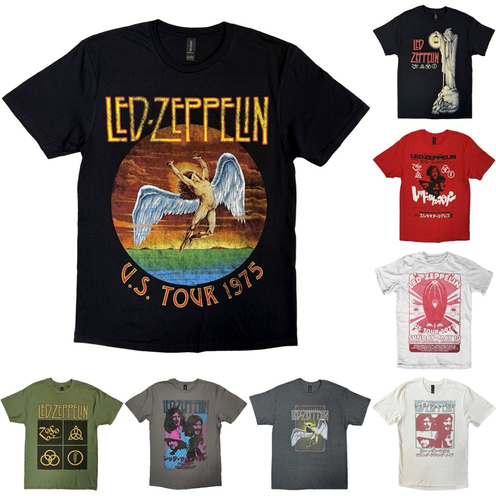 🇬🇧เปิด PREORDER เสื้อวง LED ZEPPELIN T-Shirt ลิขสิทธิ์ของแท้ UK 🤘🔥
