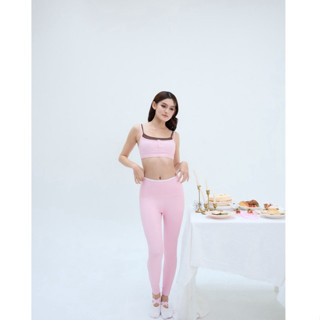 City Girl ACTIVE Set: ชุดเซ็ตสปอร์ตบรามีฟองน้ำในตัว เลคกิ้งผ…