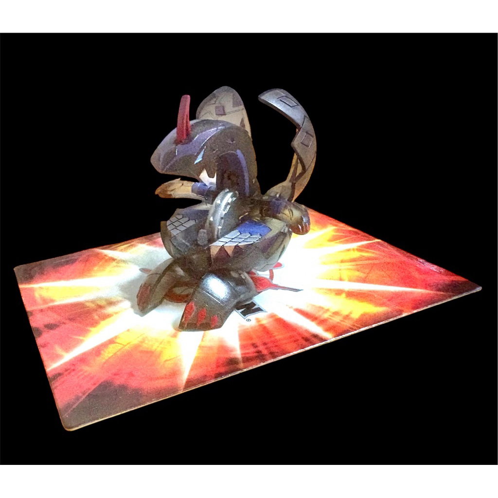 Bakugan Translucent Darkus Alpha Hydranoid ( Anime Accurate Custom Painted ) / ( Injection Moulding 