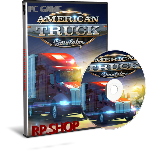 แผ่นเกมคอม PC - American Truck Simulator