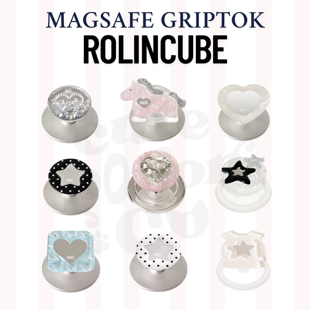 (PRE-ORDER) ROLINCUBE 🎀 MAGSAFE GRIPTOK 🎀
