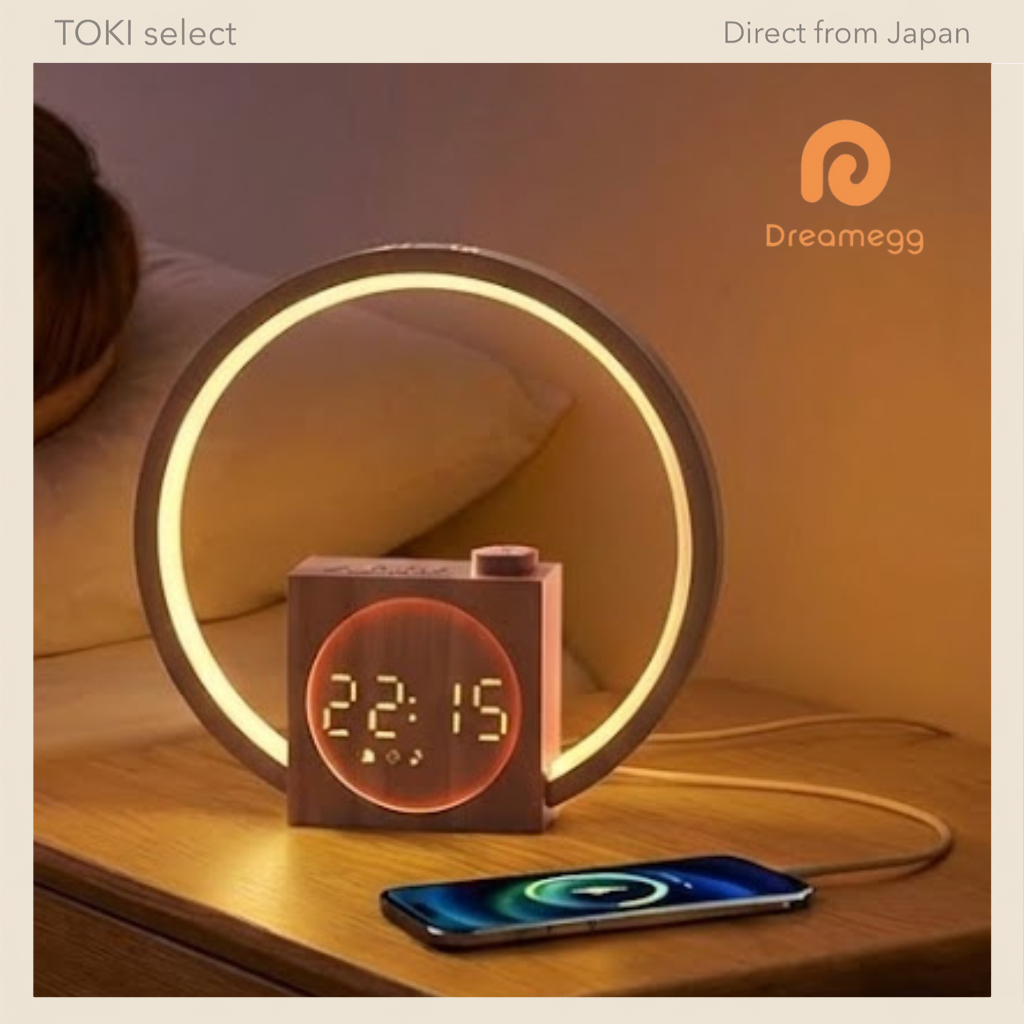 Dreamegg Sunrise Alarm Clock with White Noise & Ambient Light – Wake-Up Light, 25 Soothing Sounds, T