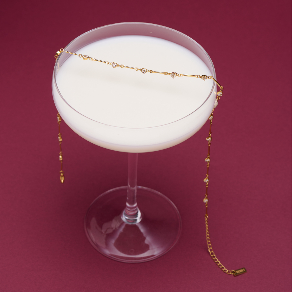 Bemet amina choker สร้อยคอสแตนเลส