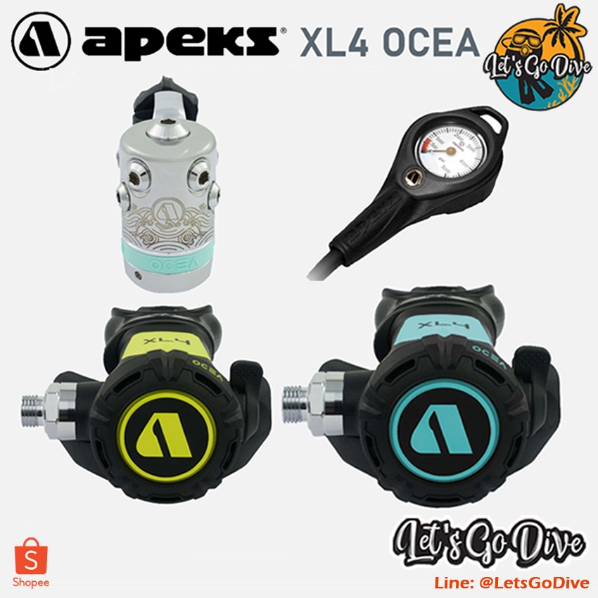 APEKS - XL4 OCEA - All New!!! - travel set - ชุดอุปกรณ์หายใจSCUBA - ชุดReg - Regulator Set