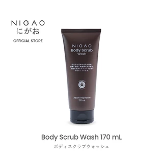 [สครับผิวกาย] NIGAO Body Scrub Wash I นิกาโอะ บอดี้ สครับ วอช 170 mL