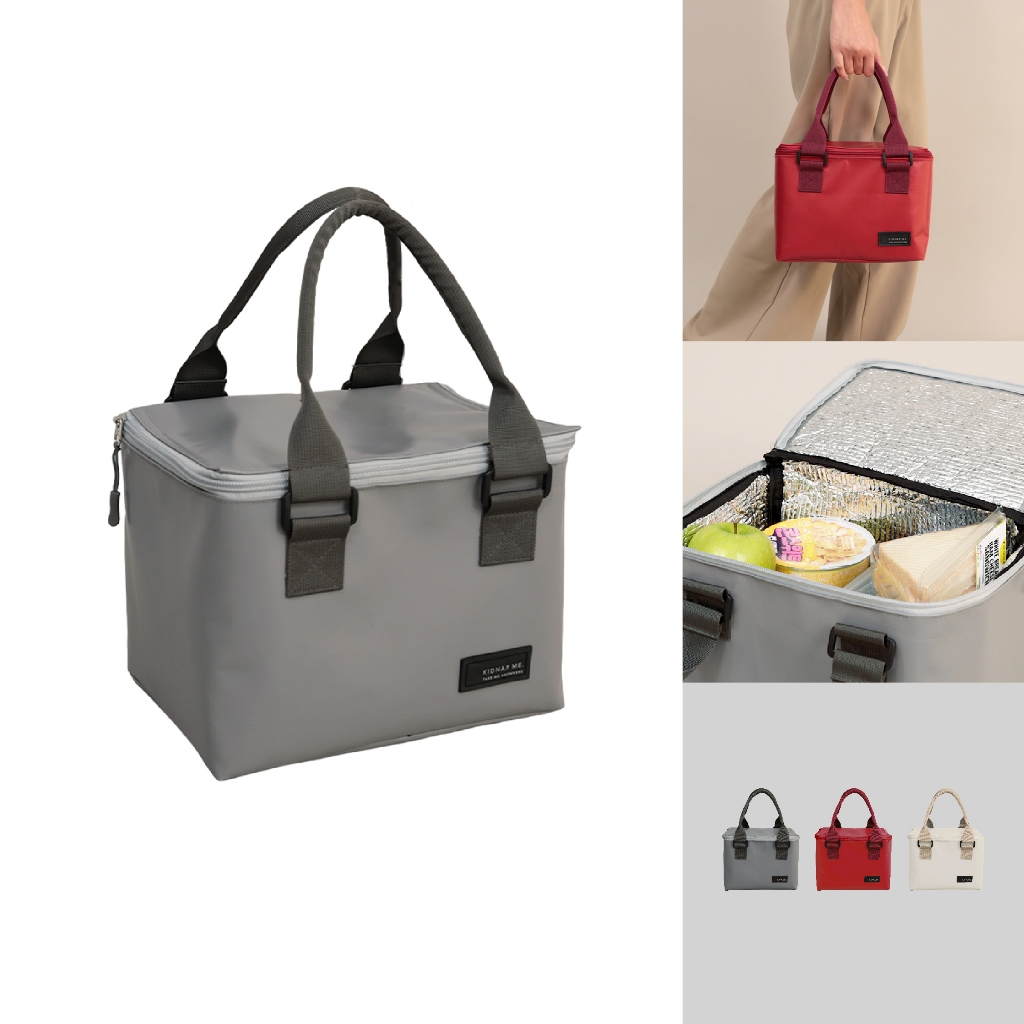 กระเป๋าเก็บอุณหภูมิ ความเย็น ความร้อน ทรงกล่อง ขนาดกลาง กระเป๋าถือ FENGFU COOLER BAG KIDNAP ME.