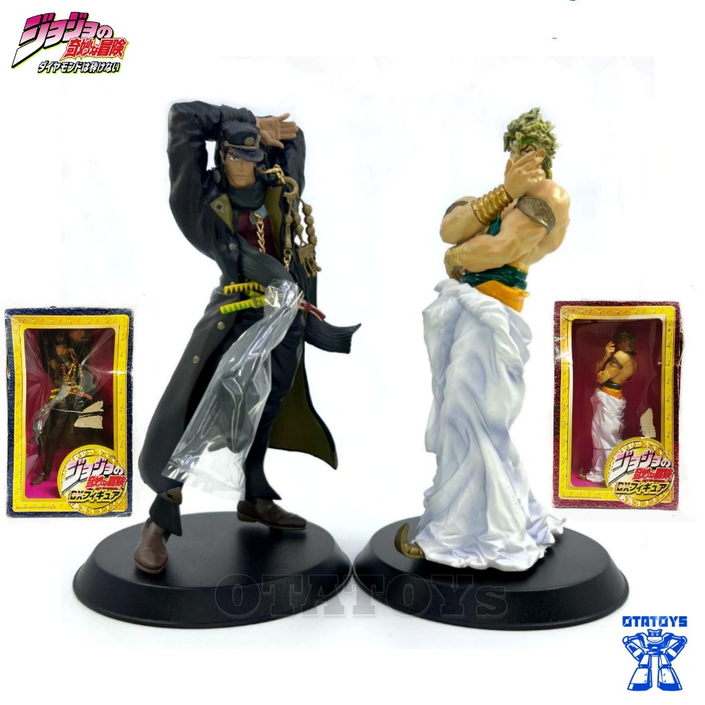 โมเดล โจโจ JoJo's Bizarre Adventure Figure Statue DX Figure Jotaro Kujo & Dio Banpresto ของแท้