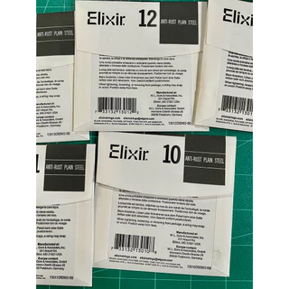 สายแยก Elixir สายกีต้าร์ปลีก สายเดี่ยวเคลือบกันสนิม Elixir Anti-Rust Plain Steel กีต้าร์ไฟฟ้า / กีต้าร์โปร่ง ของแท้ 100%